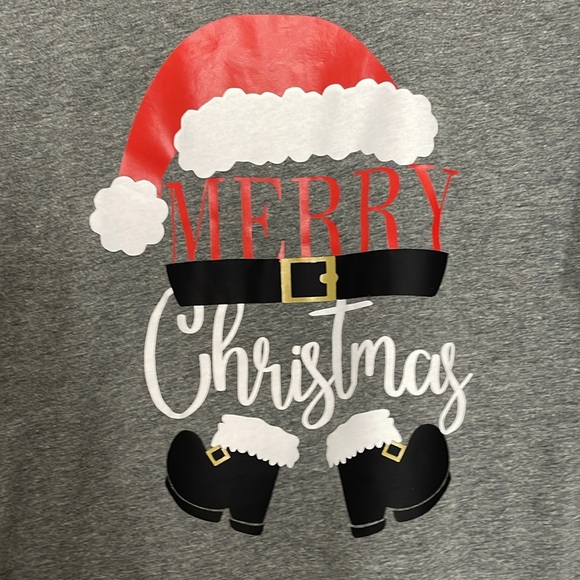 Matching Christmas T-Shirts His & Hers (pajamas) sz XL & Large EEUC - Picture 5 of 7